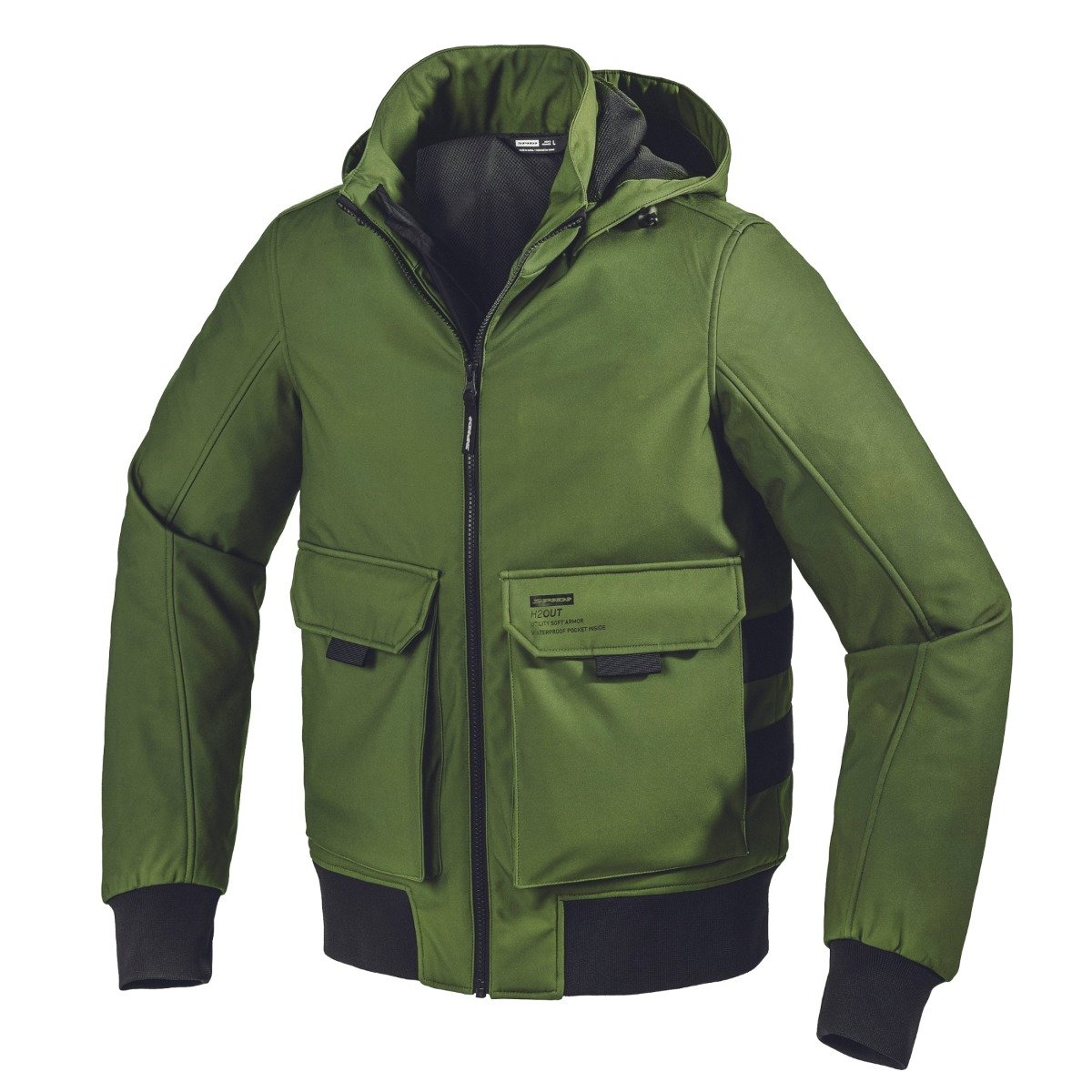 Image of Spidi Metromover Jacket Army Green Size 2XL EN