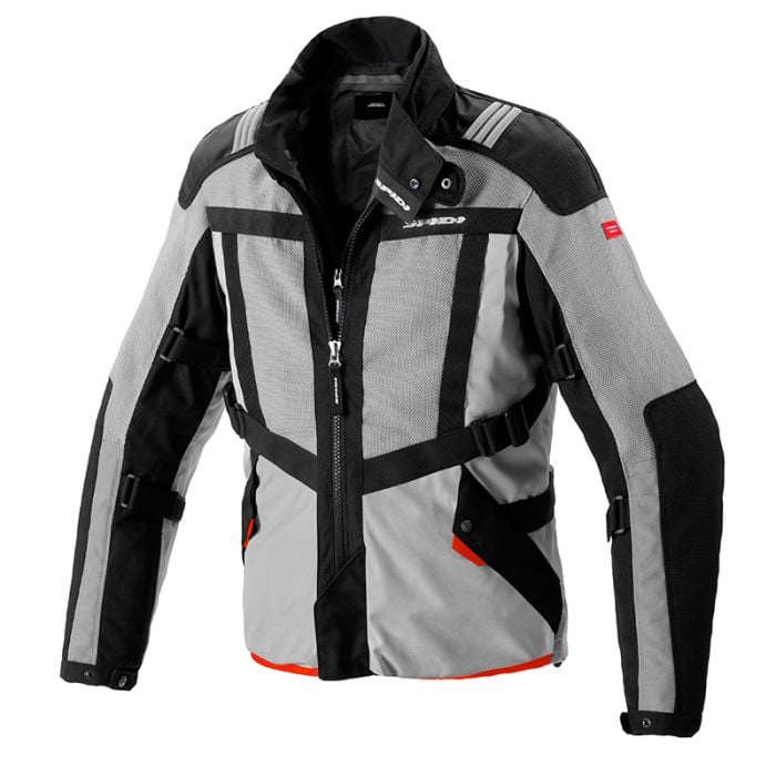 Image of Spidi Netrunner Jacket Black Gray Size 2XL EN
