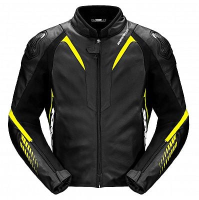 Image of Spidi Nkd-1 Jacket Black Fluo Yellow Size 46 EN