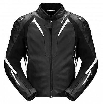 Image of Spidi Nkd-1 Jacket Black White Size 46 EN