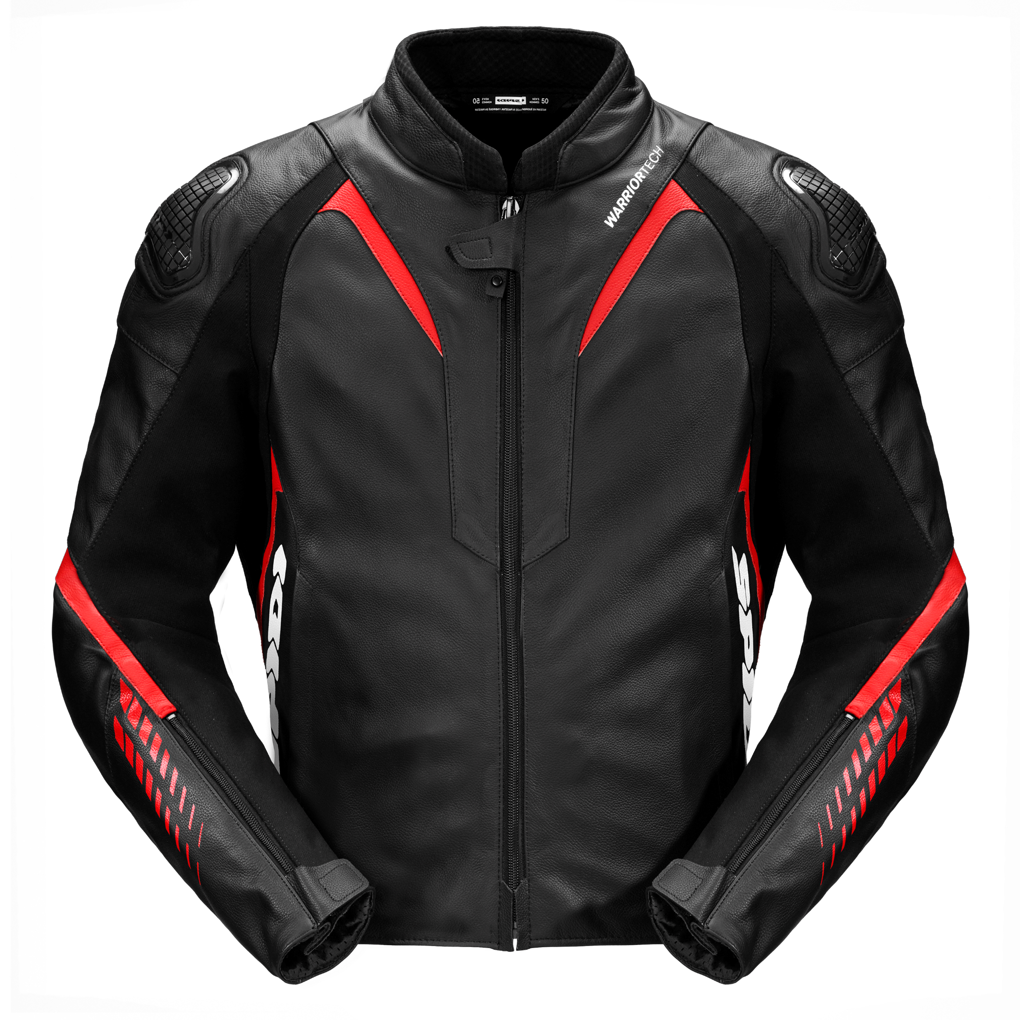 Image of Spidi Nkd-1 Jacket Red Size 46 ID 8030161461749