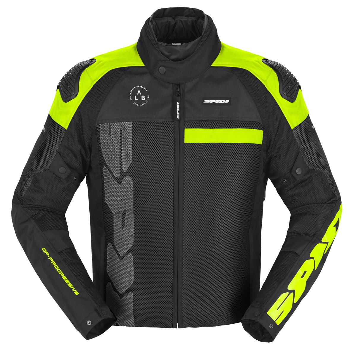 Image of Spidi Progressive Net H2OUT Jaune Fluo Blouson Taille M