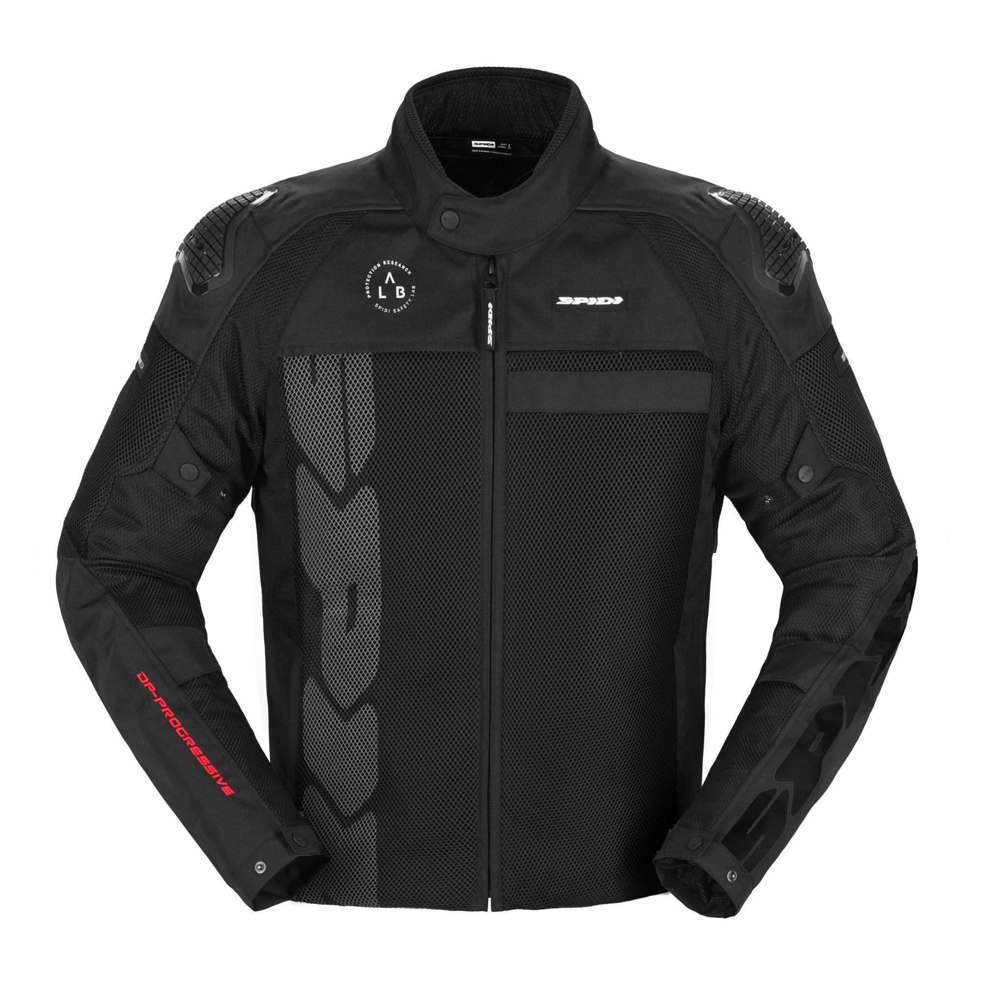 Image of Spidi Progressive Net Windout Jacket Black Size L EN