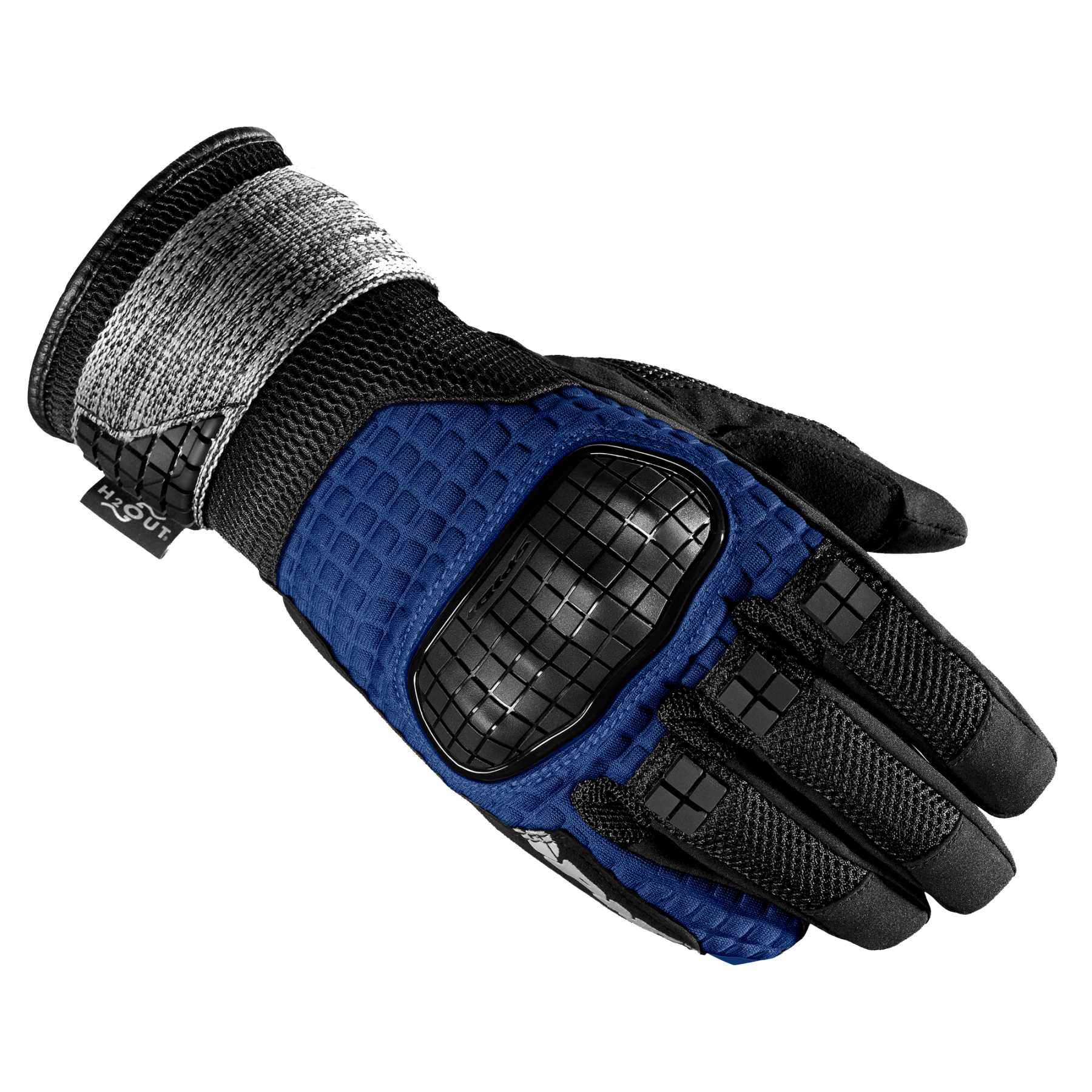 Image of Spidi Rainwarrior Ice Blau Handschuhe Größe M