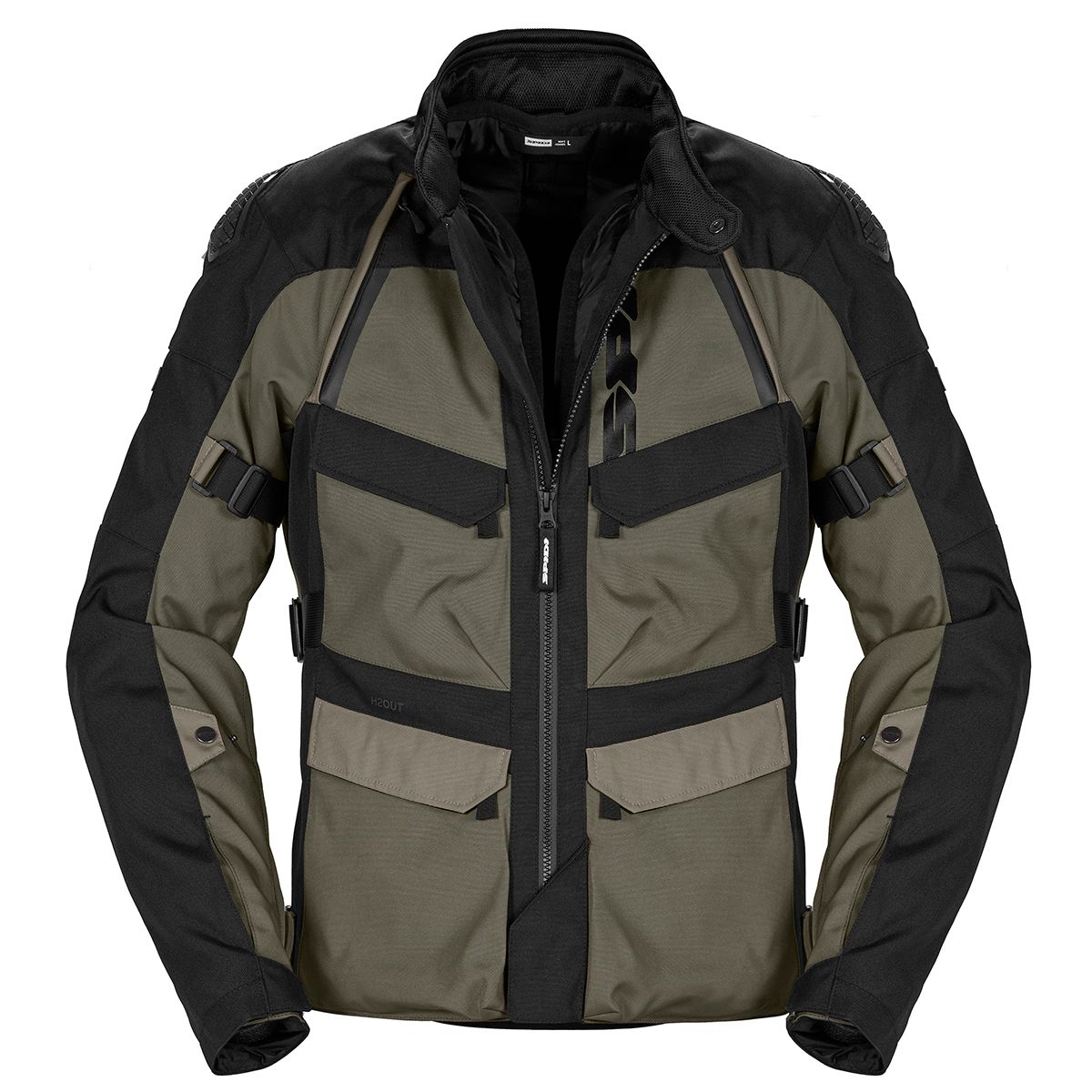 Image of Spidi Rw H2Out Jacket Militar Size 3XL ID 8030161475920