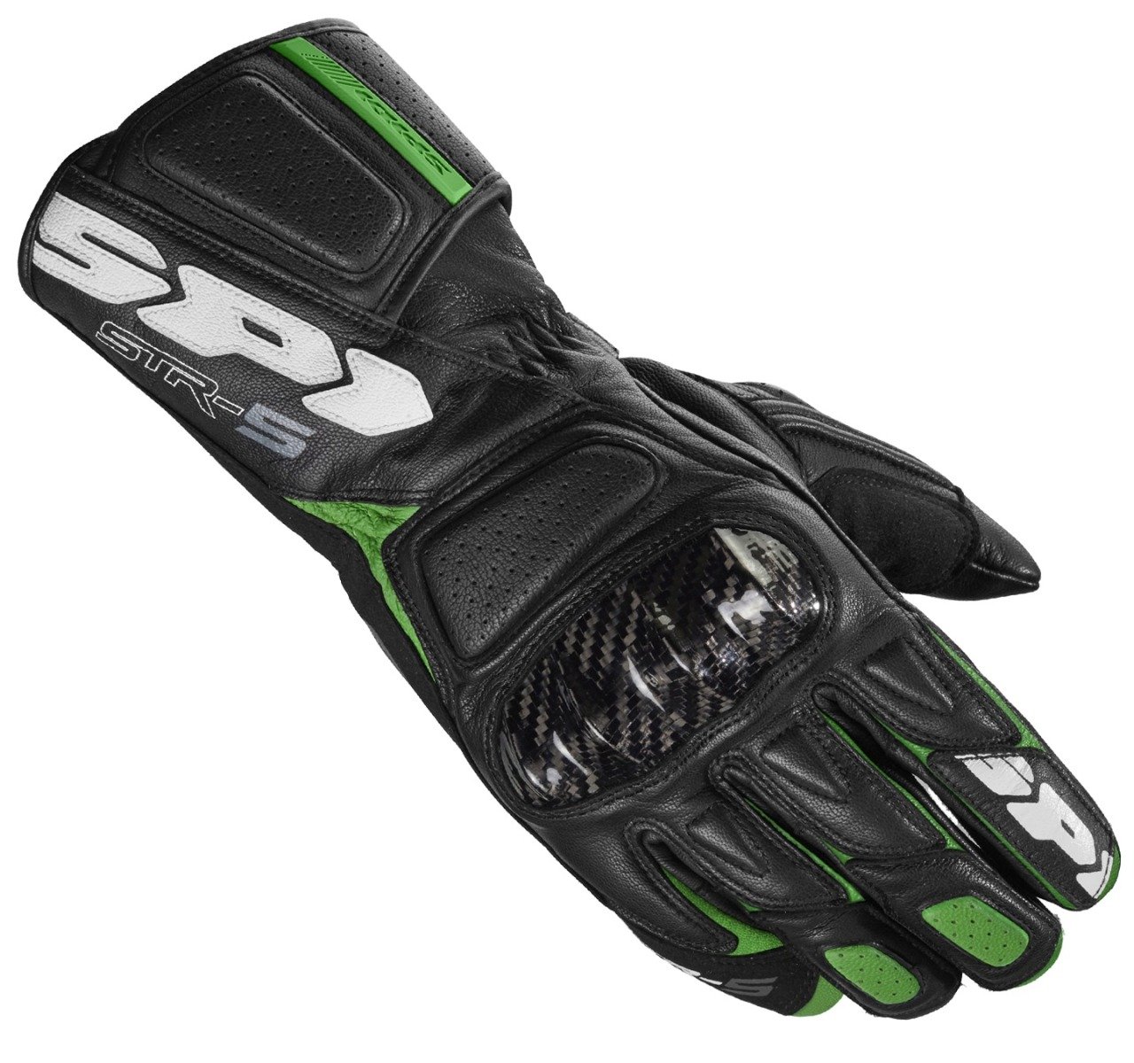 Image of Spidi STR-5 Noir Kawasaki Vert Gants Taille 2XL