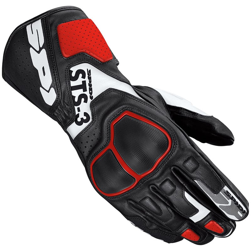 Image of Spidi STS-3 Lady Rot Handschuhe Größe XS