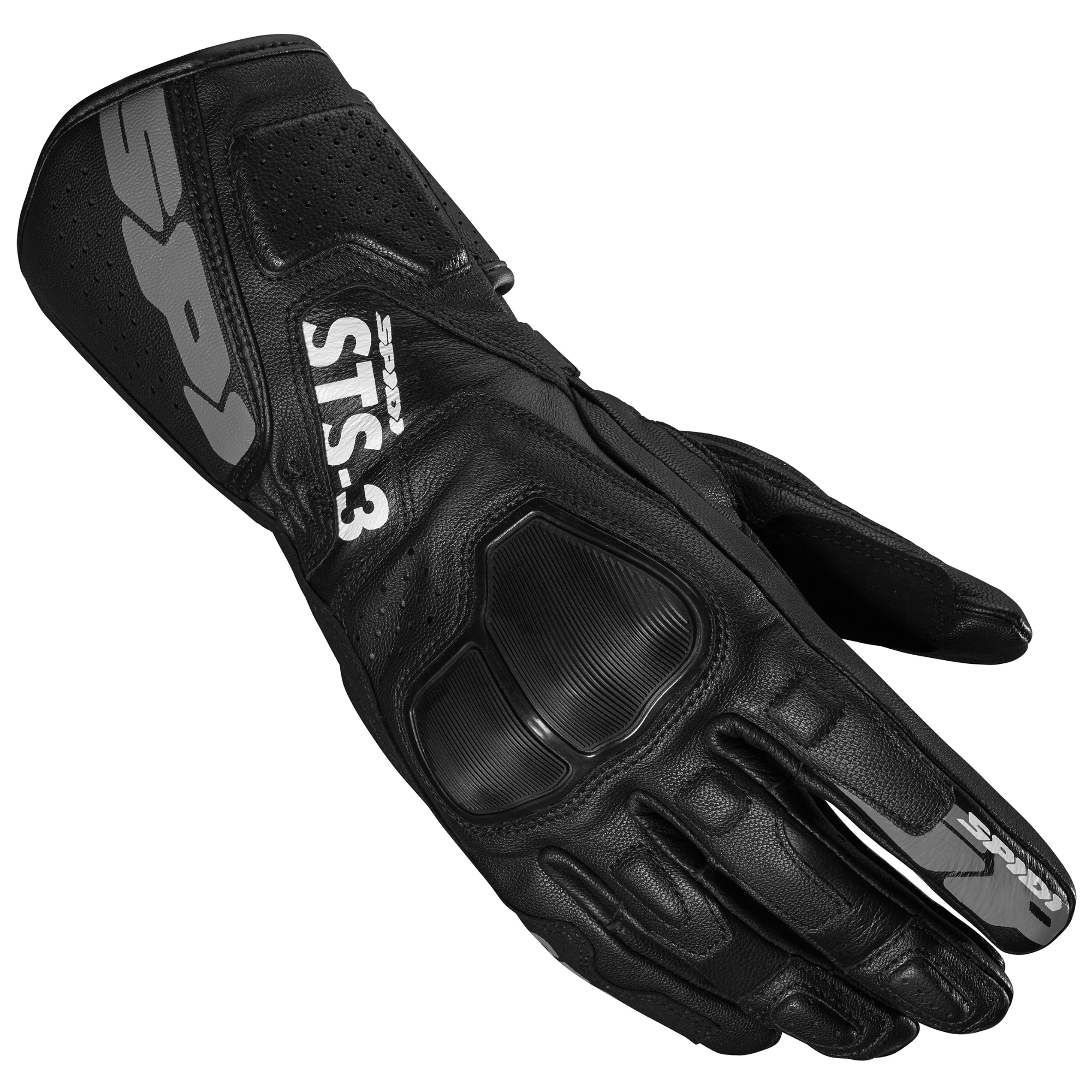 Image of Spidi STS-3 Lady Schwarz Handschuhe Größe M