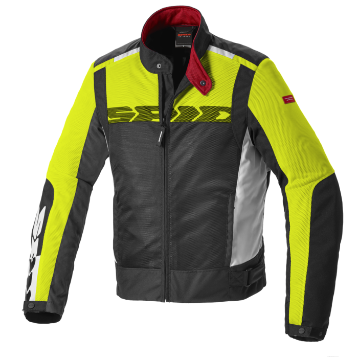 Image of Spidi Solar Net Sport Jacket Fluo Yellow Talla S