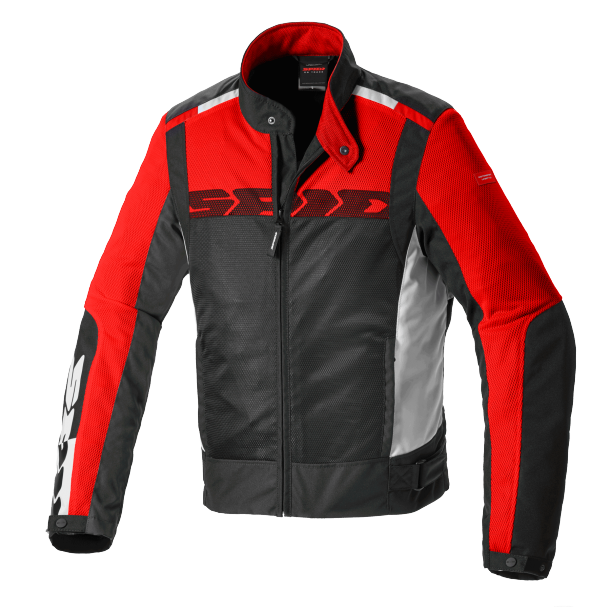 Image of Spidi Solar Net Sport Jacket Red Size 2XL ID 8030161319606