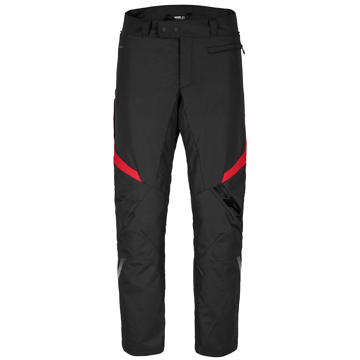 Image of Spidi Sportmaster Noir Rouge Pantalon Taille 3XL