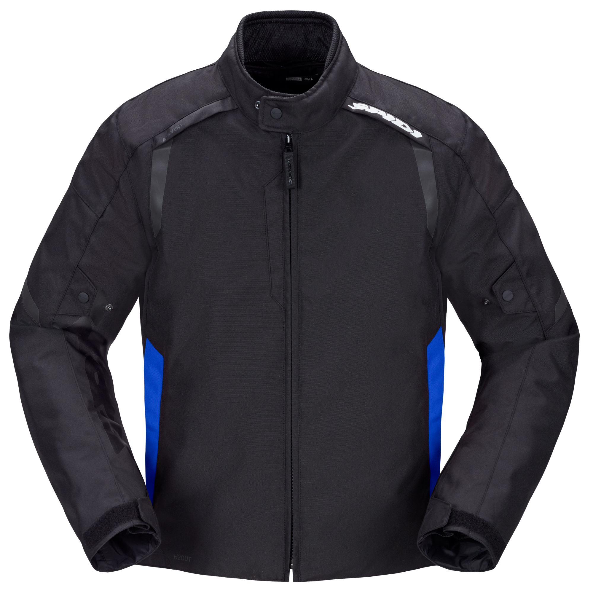Image of Spidi Tek H2Out Jacket Black Blue Size 2XL EN