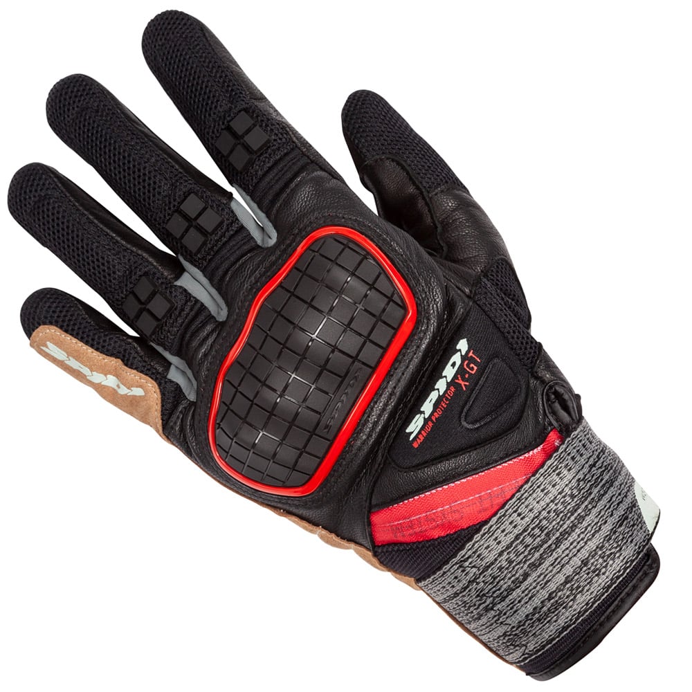 Image of Spidi X-Force Rot Handschuhe Größe 3XL