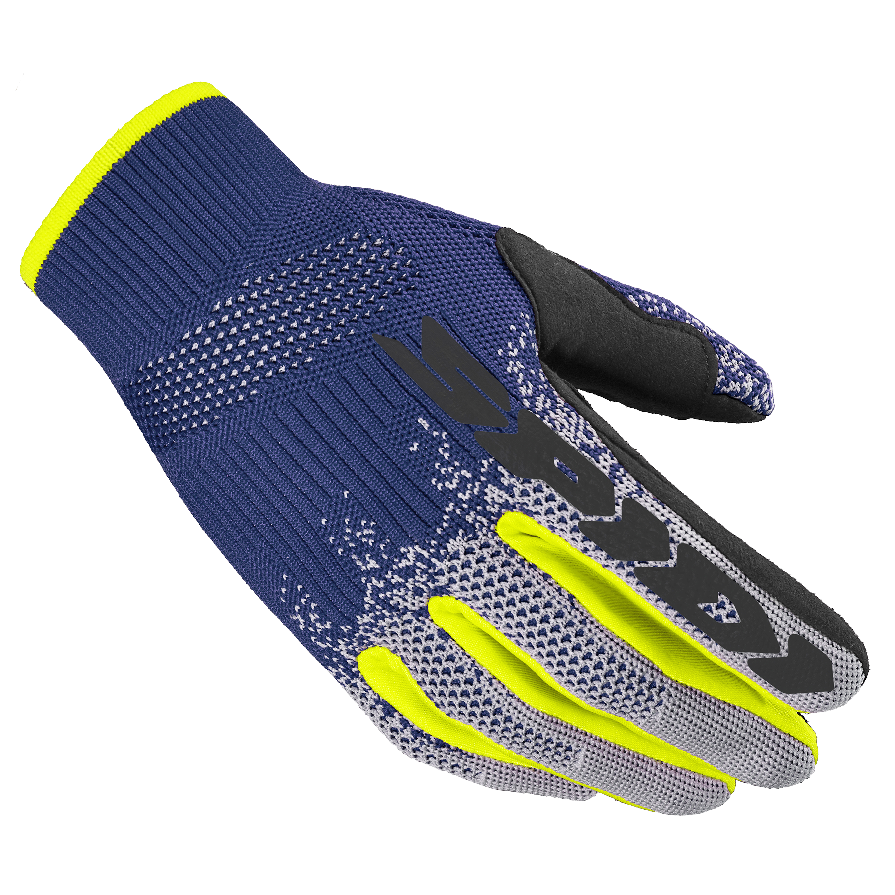 Image of Spidi X-Knit Schwarz Blau Handschuhe Größe 2XL