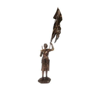Image of St Joan of Arc In Victory Statue - 11
