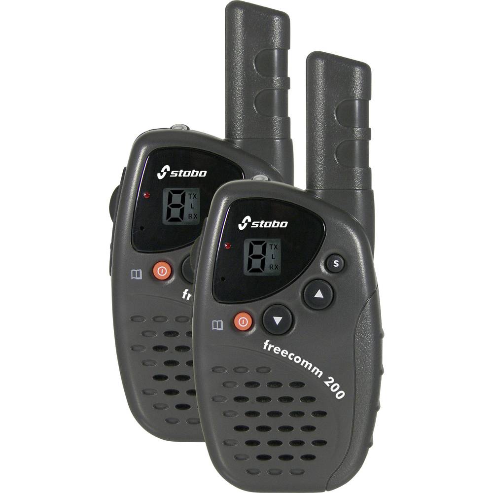 Image of Stabo freecomm 200 20200 PMR handheld transceiver 2-piece set