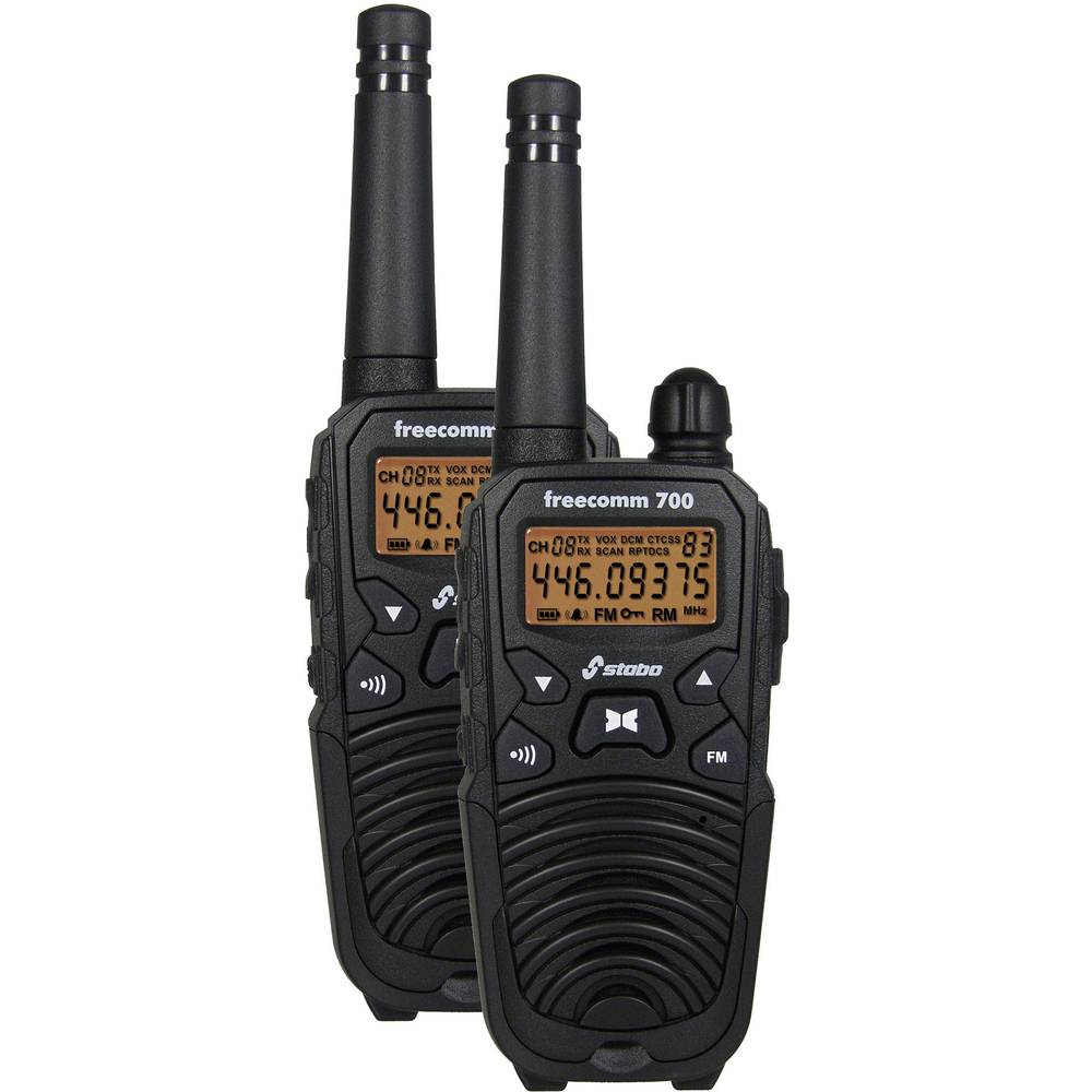Image of Stabo freecomm 700 20700 PMR handheld transceiver 2-piece set