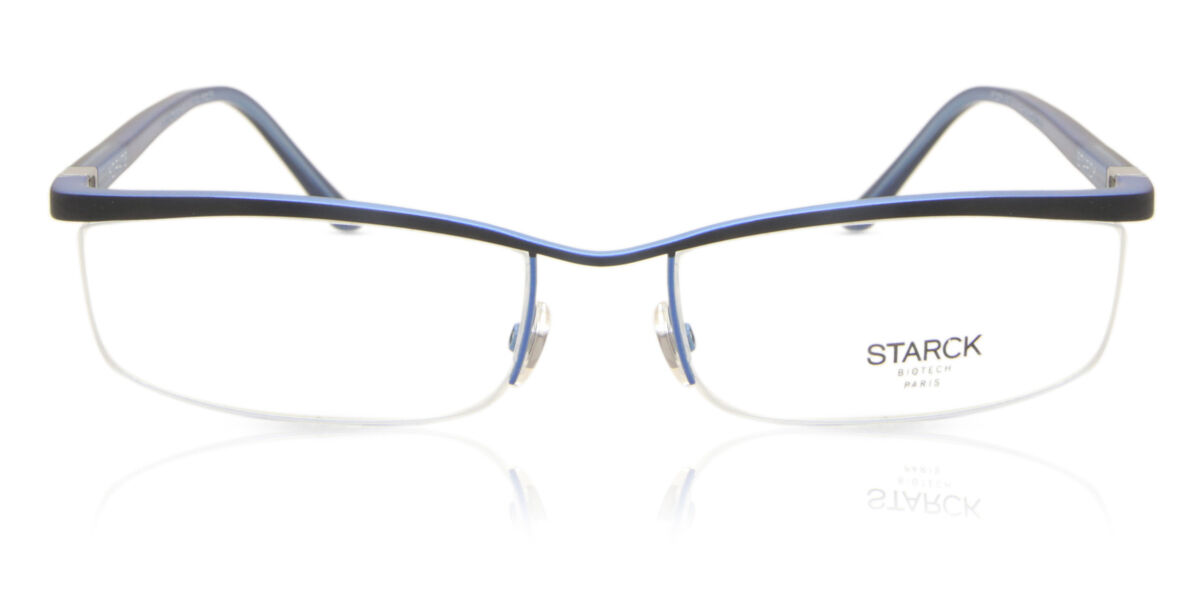 Image of Starck SH0801D Asian Fit 0053 60 Svarta Glasögon (Endast Båge) Män SEK