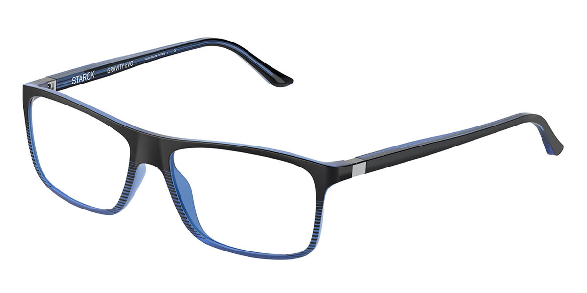 Image of Starck SH1365X 0036 Óculos de Grau Azuis Masculino PRT
