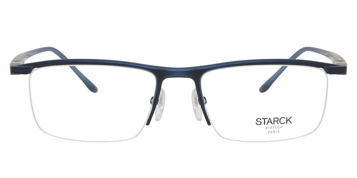 Image of Starck SH2049 0002 Óculos de Grau Azuis Masculino BRLPT