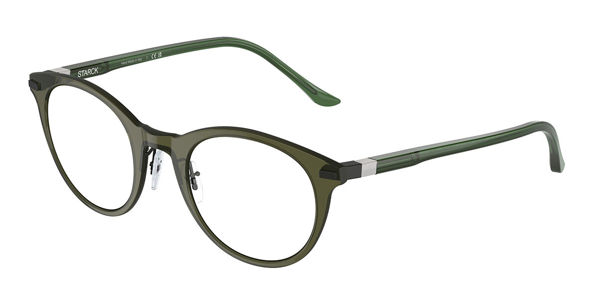 Image of Starck SH2080 0004 Óculos de Grau Verdes Masculino PRT