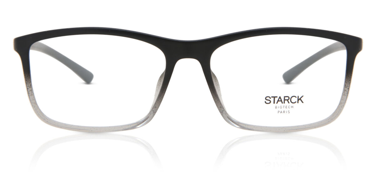 Image of Starck SH3048 0007 Óculos de Grau Pretos Masculino BRLPT