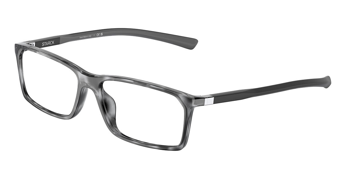 Image of Starck SH3084 Formato Asiático 0002 Óculos de Grau Tortoiseshell Masculino BRLPT