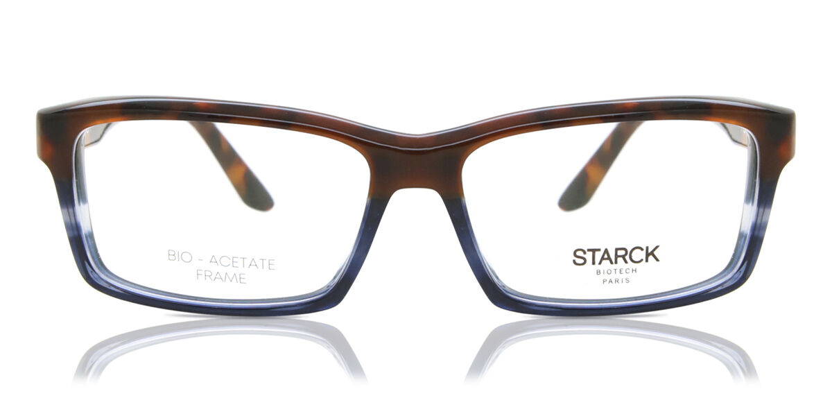 Image of Starck SH3089 Asian Fit 0004 Óculos de Grau Tortoiseshell Masculino PRT