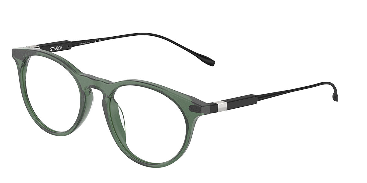 Image of Starck SH3092 0001 Óculos de Grau Verdes Masculino PRT