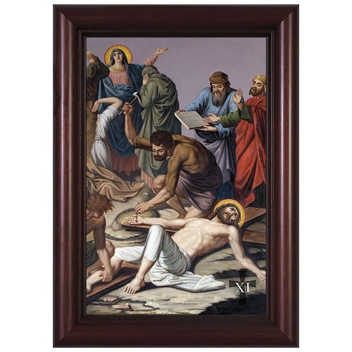 Image of Stations of the Cross (Cherry Frame Set 14)