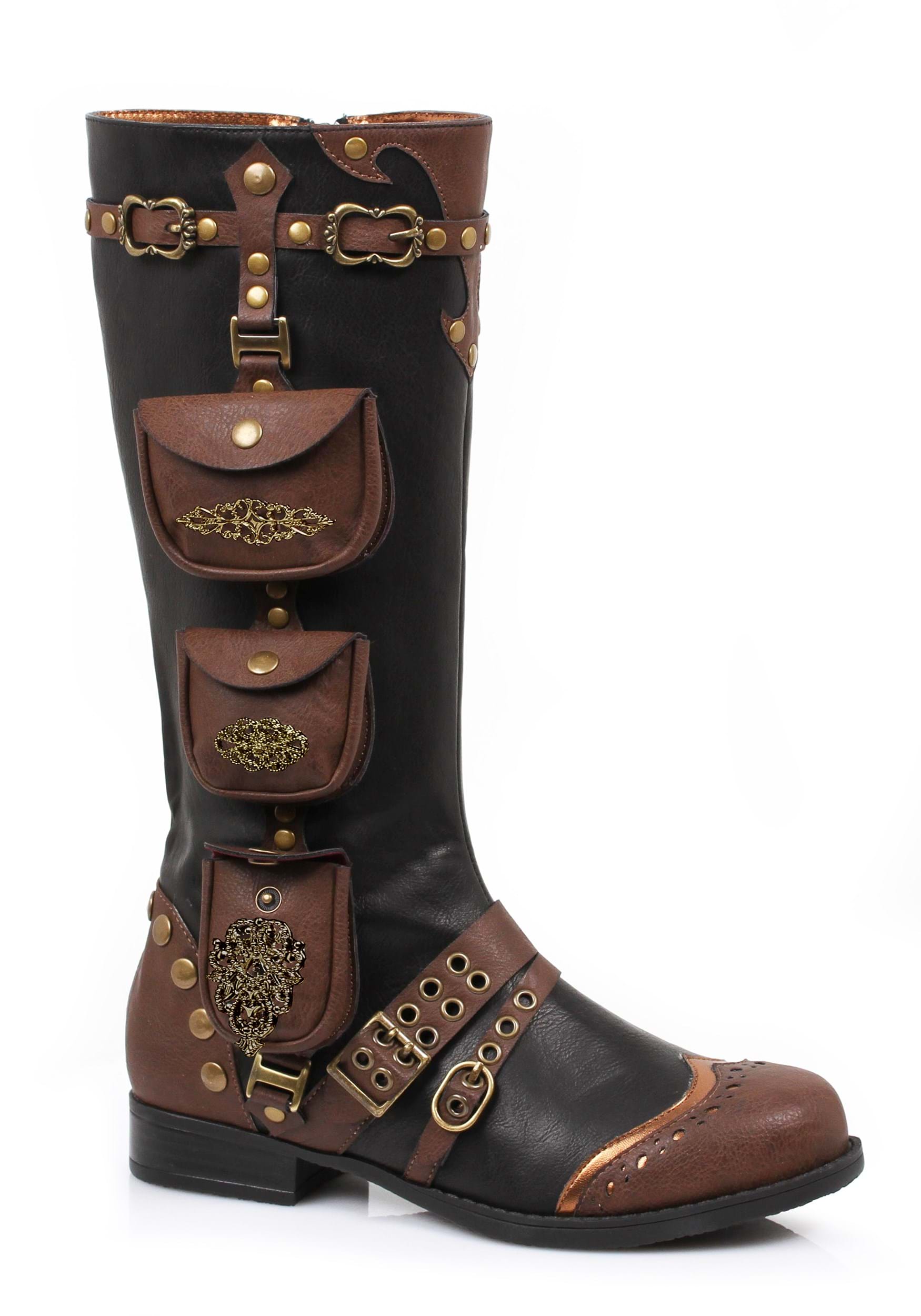 Image of Steampunk Women's Boots ID EE181SILAS-10