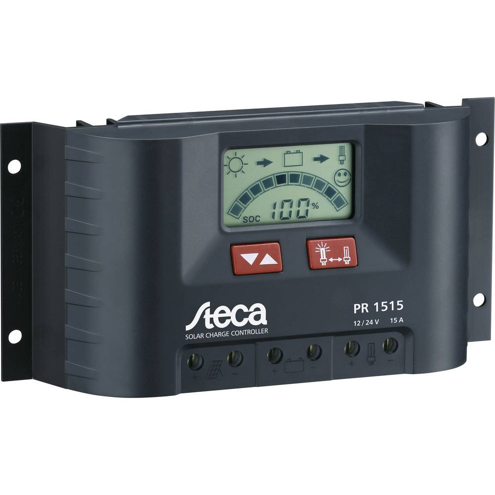 Image of Steca PR 1515 Charge controller PWM 12 V 24 V 15 A