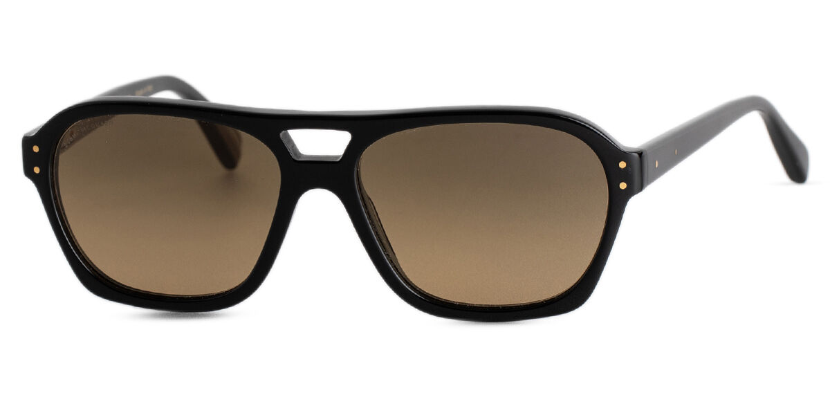 Image of Steve McQueen BRUCE Polarized 100 Óculos de Sol Pretos Masculino PRT