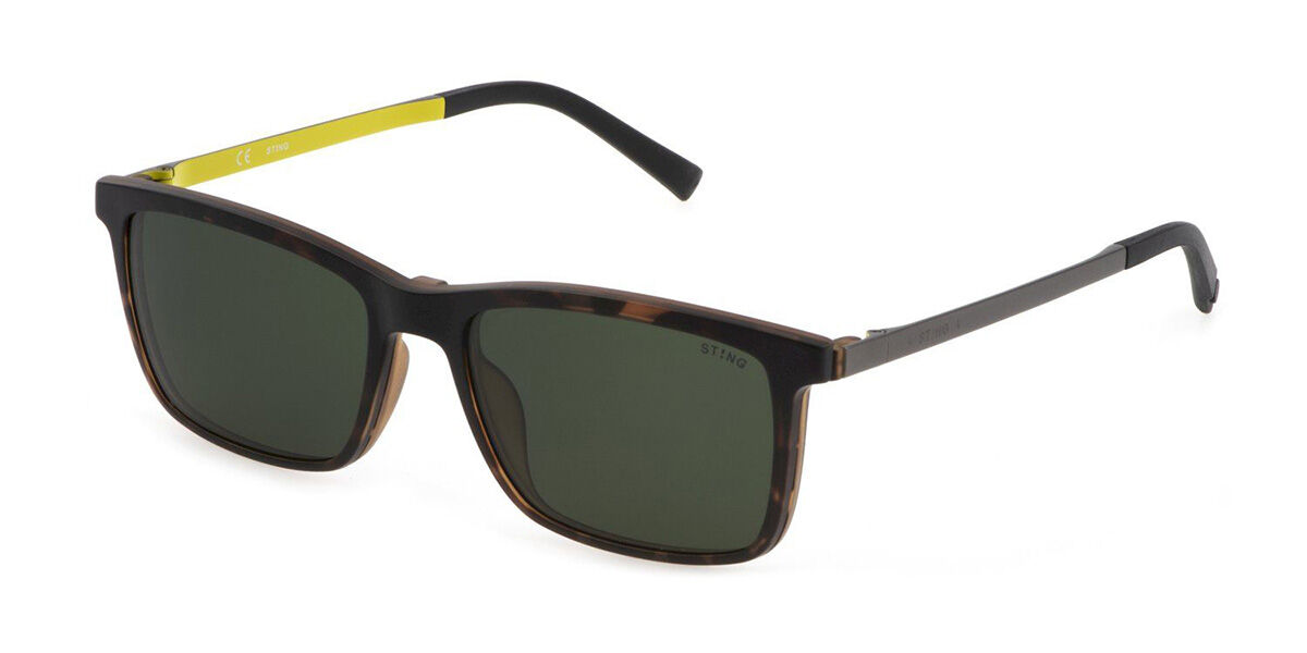 Image of Sting SST412 Polarized 878P Óculos de Sol Tortoiseshell Masculino PRT