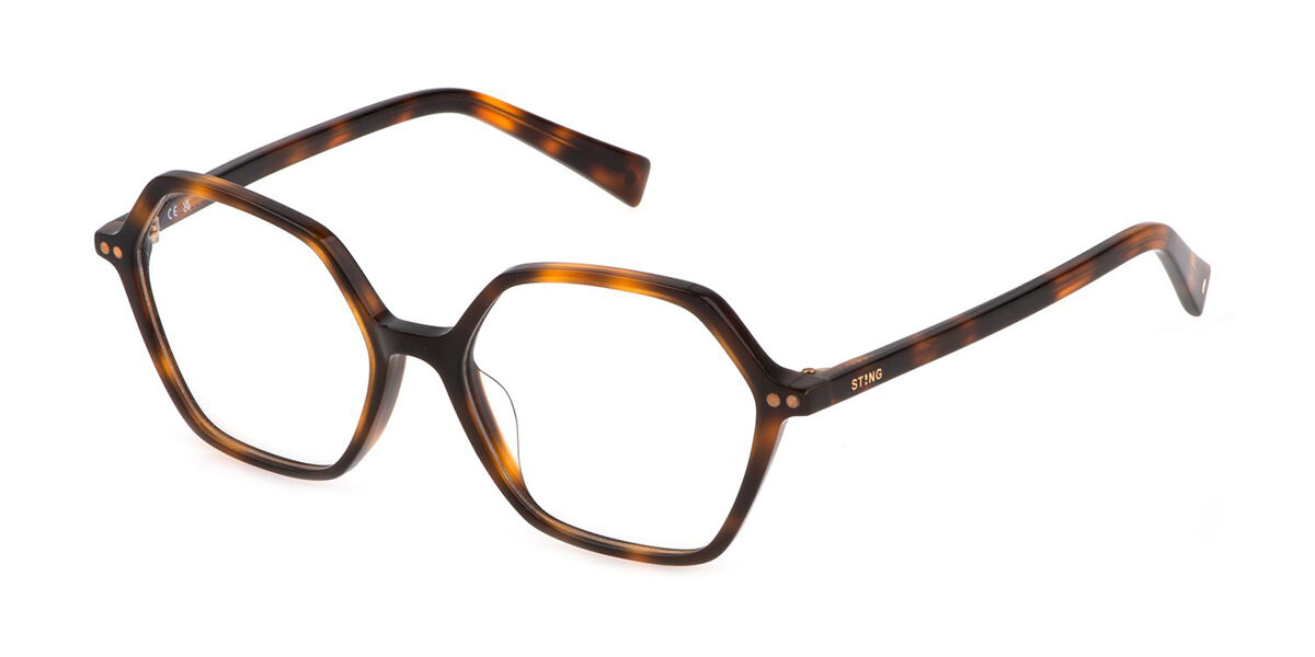 Image of Sting VSJ711 0778 Óculos de Grau Tortoiseshell Masculino BRLPT