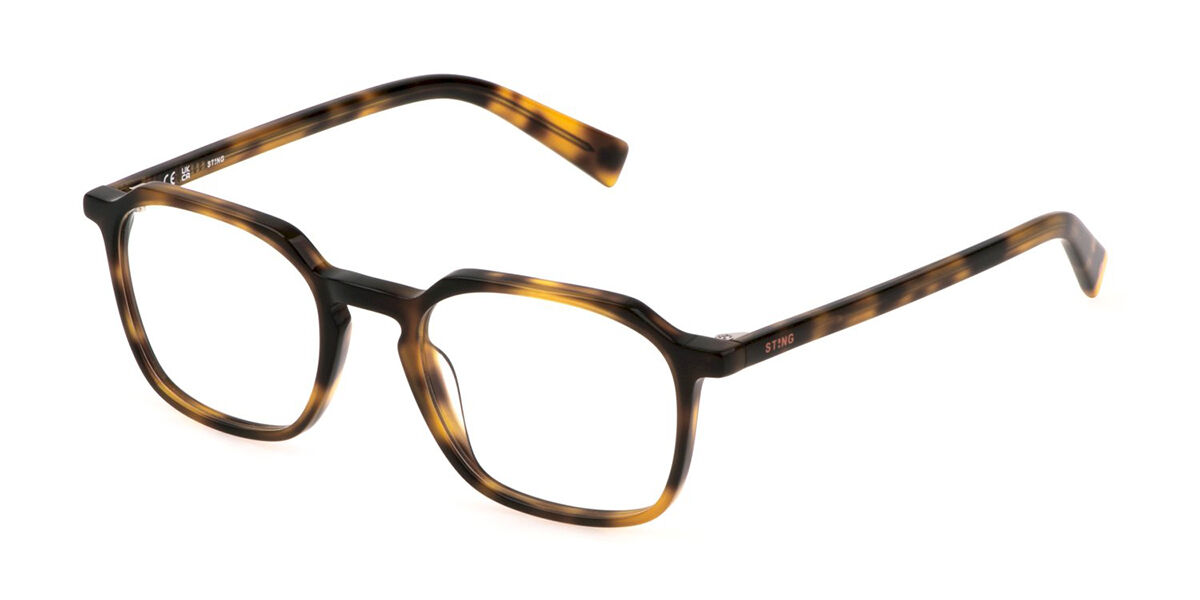 Image of Sting VSJ725 0741 Óculos de Grau Tortoiseshell Masculino PRT