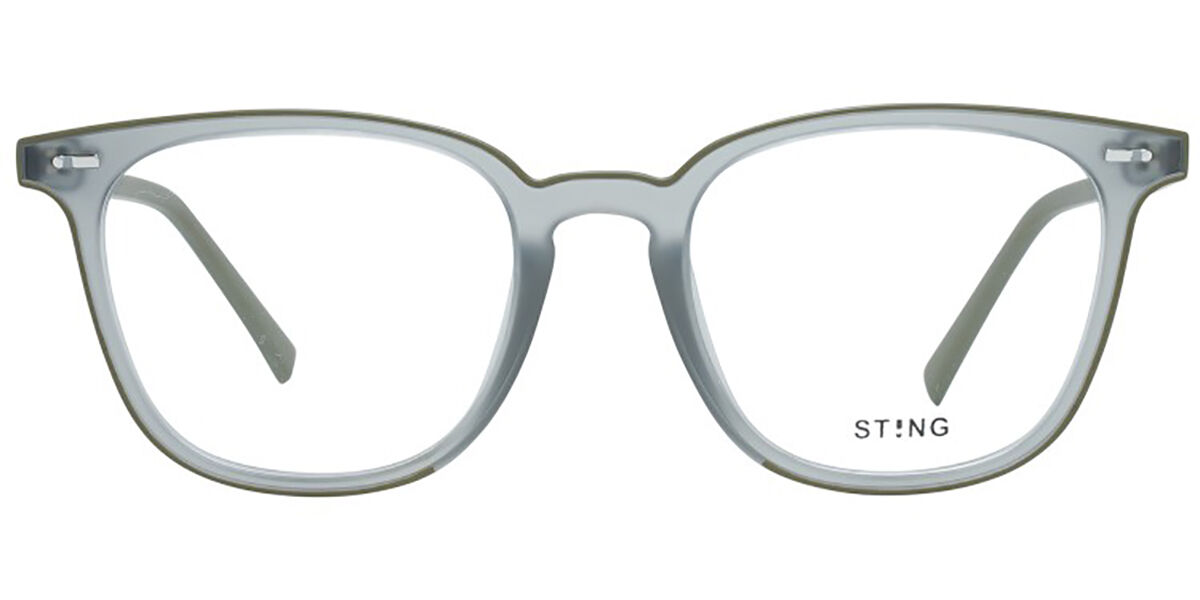 Image of Sting VST088 0963 Óculos de Grau Verdes Masculino BRLPT