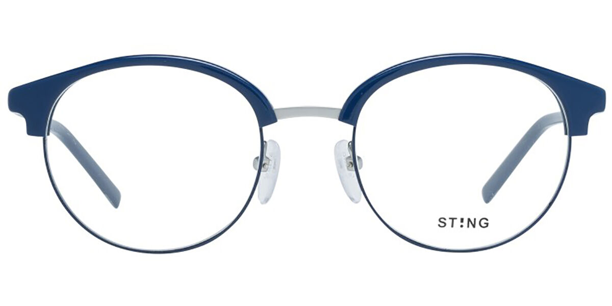 Image of Sting VST181 0502 Óculos de Grau Azuis Masculino PRT
