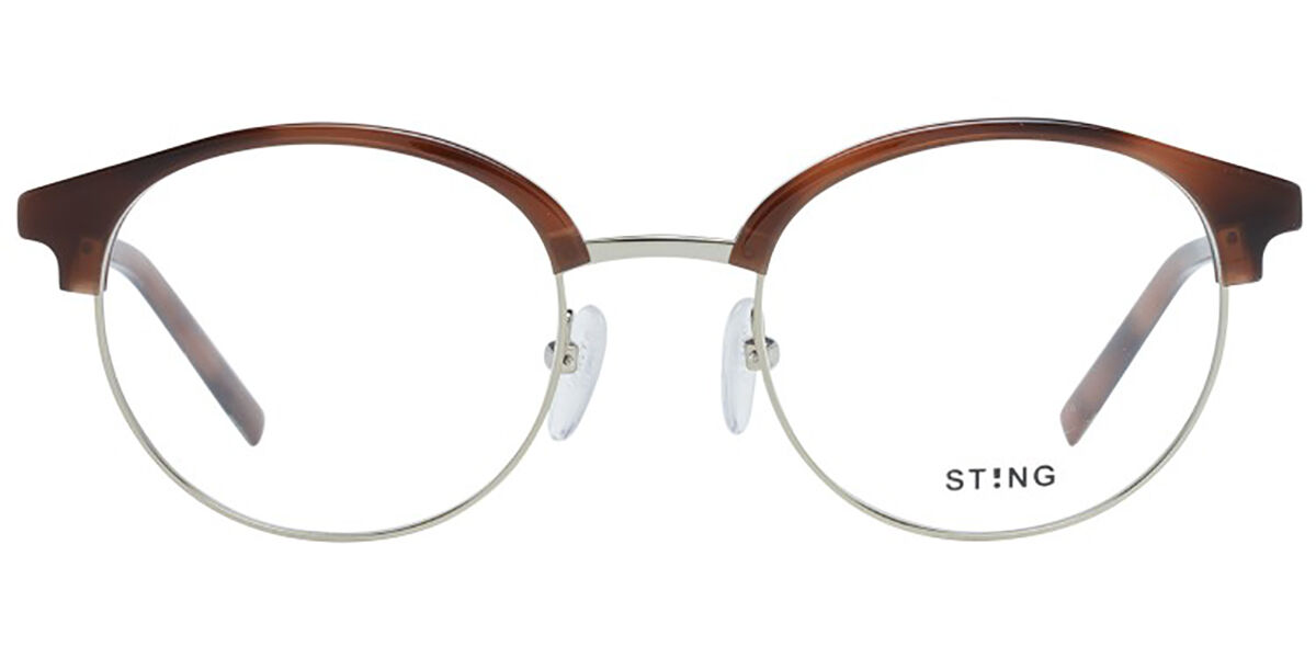 Image of Sting VST181 0594 Óculos de Grau Marrons Masculino BRLPT