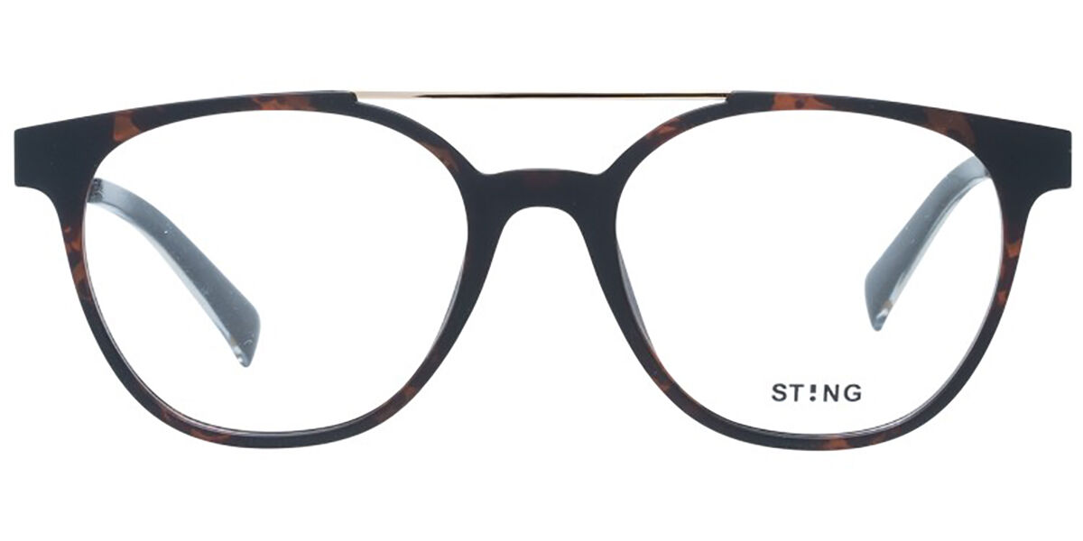 Image of Sting VST312 0738 Óculos de Grau Tortoiseshell Masculino PRT