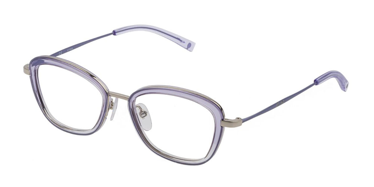 Image of Sting VST345V 0I06 Óculos de Grau Purple Masculino BRLPT
