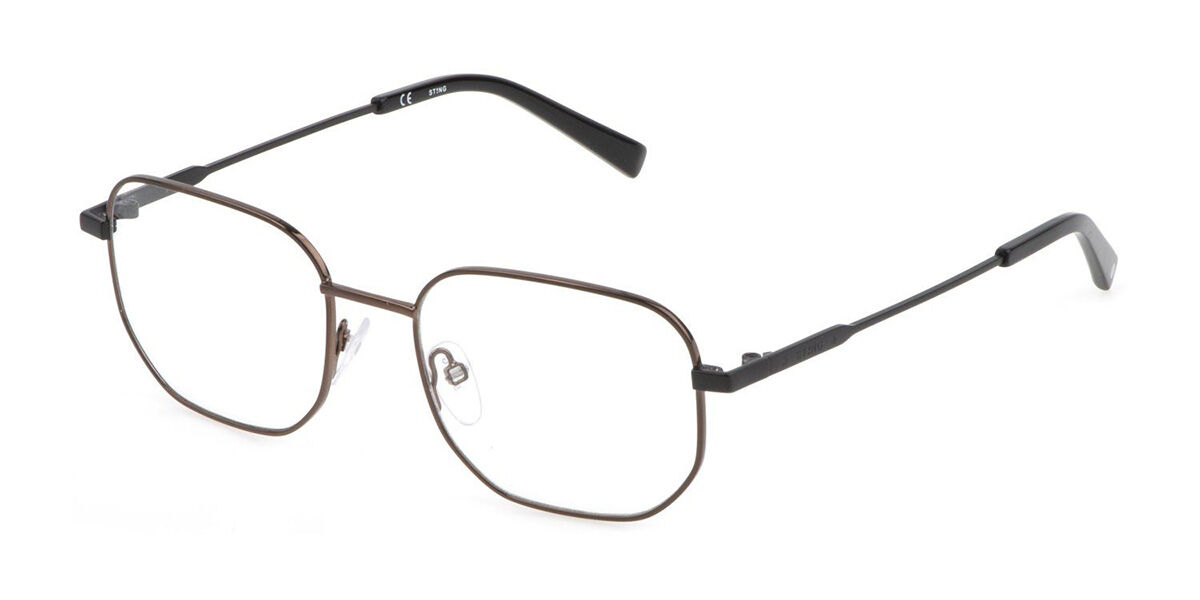 Image of Sting VST433 0RD6 Óculos de Grau Marrons Masculino BRLPT
