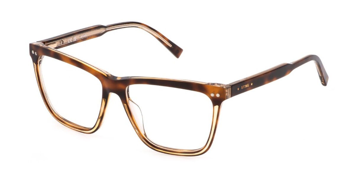 Image of Sting VST453 09W2 Óculos de Grau Tortoiseshell Masculino PRT