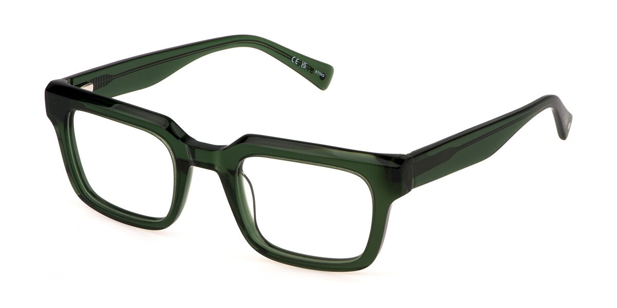Image of Sting VST484 0M26 Óculos de Grau Verdes Masculino BRLPT