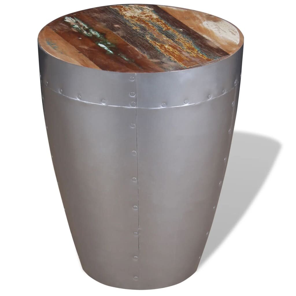 Image of Stool Solid Reclaimed Wood