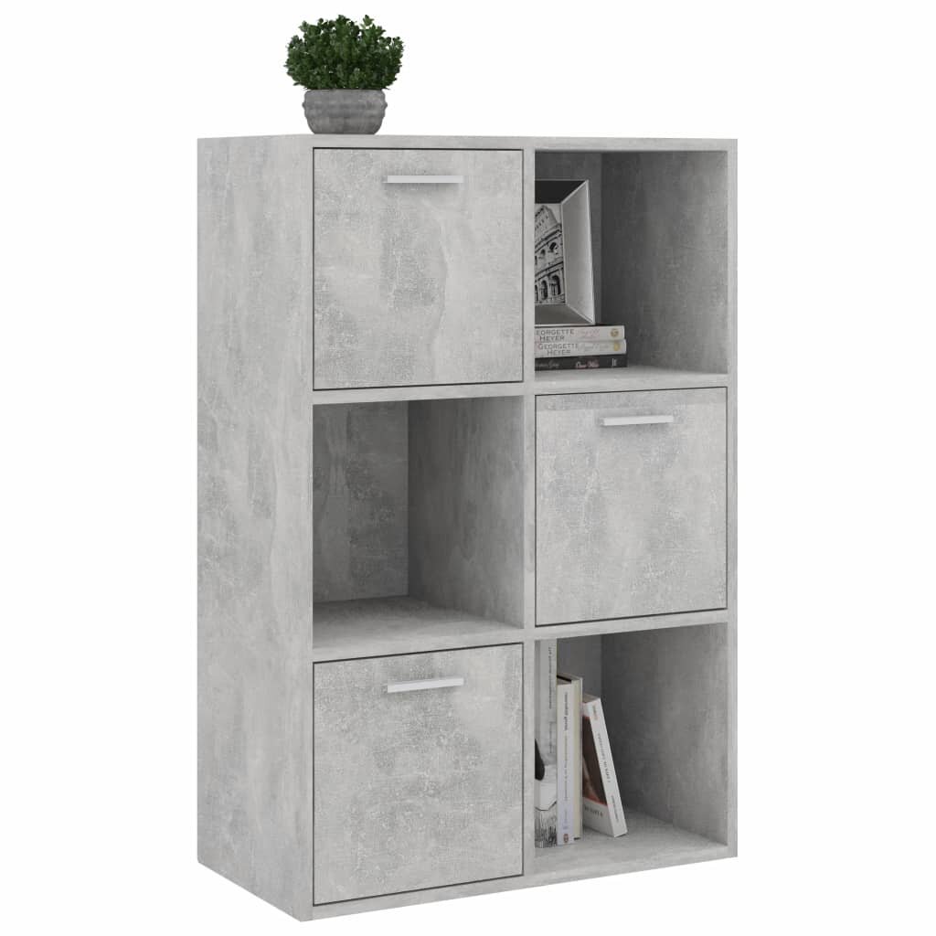 Image of Storage Cabinet Concrete Gray 236"x116"x354" Chipboard