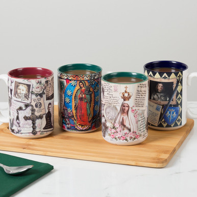 Image of Story Mug Set (Female Saints)