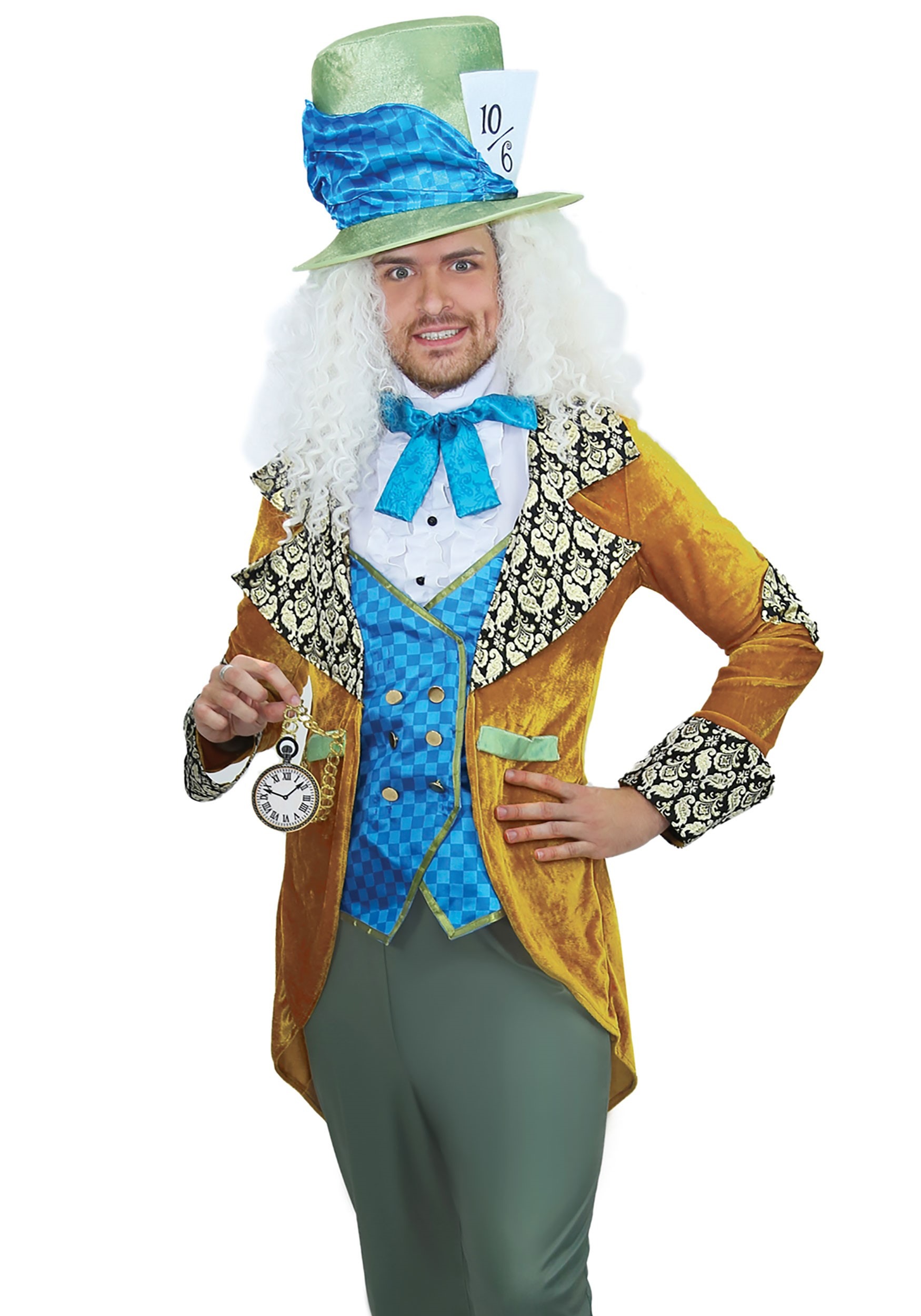 Image of Storybook Mad Hatter Men's Costume ID LE86875-L