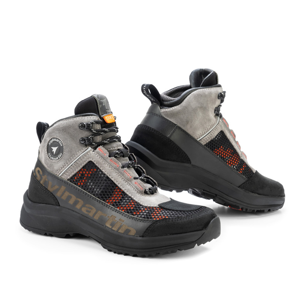 Image of Stylmartin Vertigo Air Motorcycle Shoes Grey Camo Talla 43