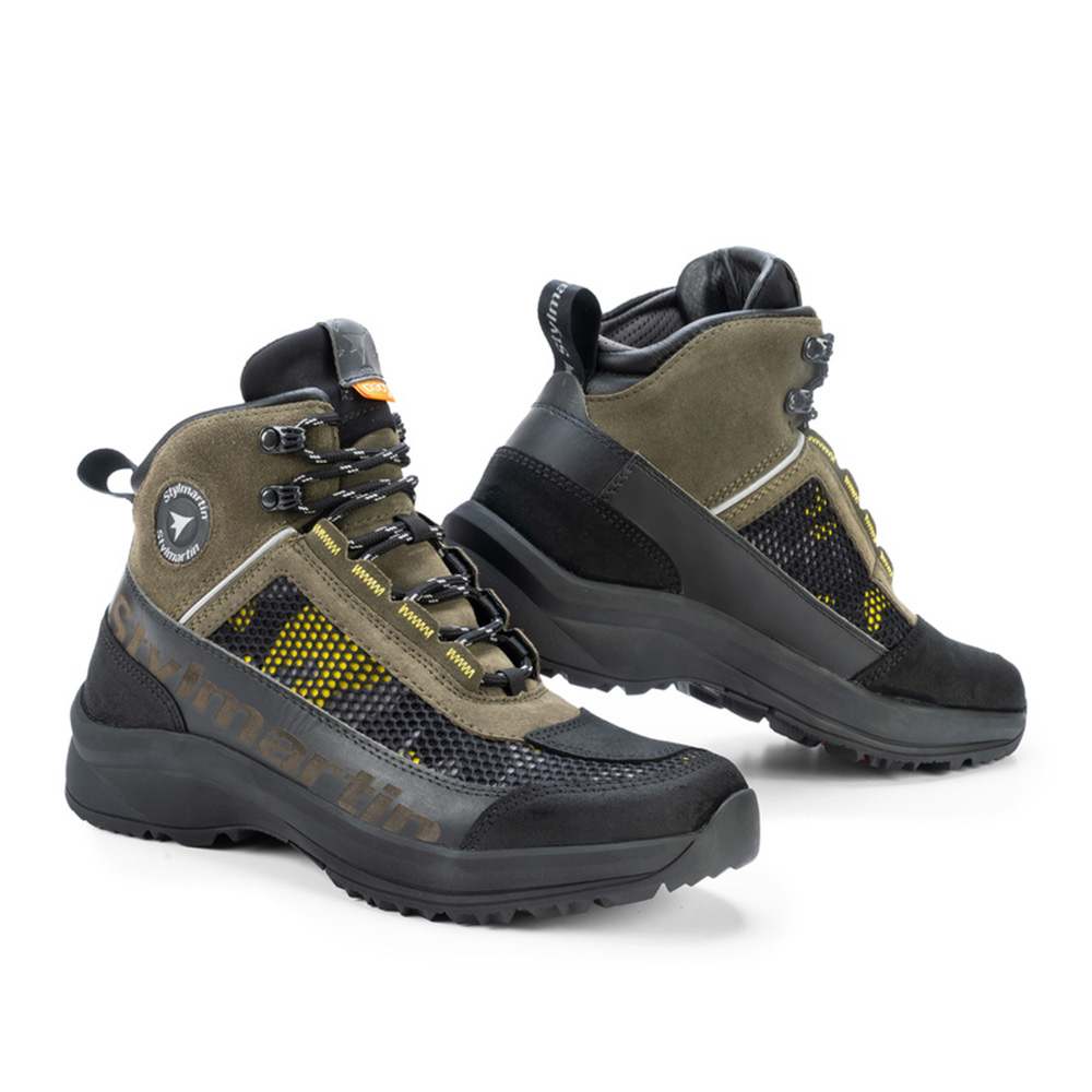 Image of Stylmartin Vertigo Air Motorcycle Shoes Mud Camo Talla 38